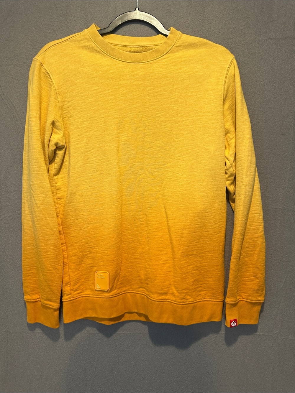 Everyday Crewneck Sweater in Mustard Yellow